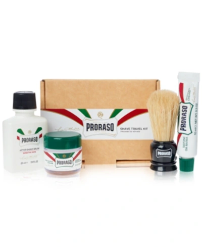 Proraso 4-pc. Travel Shave Gift Set