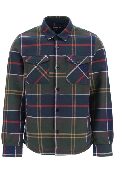 Barbour Cannich Regular Fit Plaid Cotton Button-up Overshirt In Multi