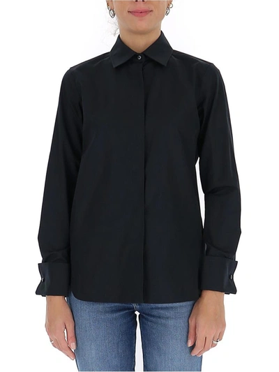 Max Mara Classic Shirt In Black