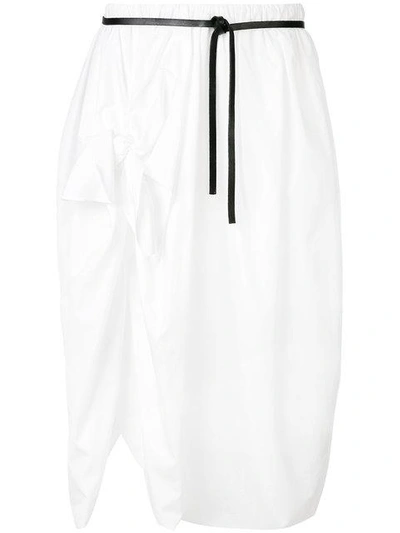 Simone Rocha Drawstring Contrast Skirt