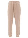 Les Tien Women's Classic Fleece Classic Cotton Sweatpants In Pink