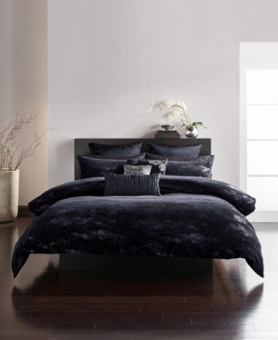 Donna Karan Home Sapphire King Duvet Bedding In Indigo