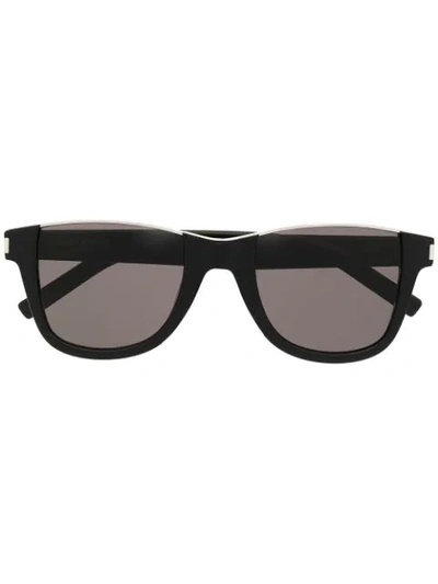 Saint Laurent Sl51 Square-frame Sunglasses In Black