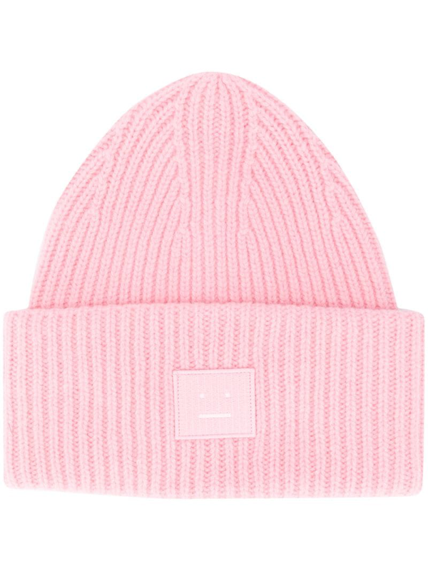 pansy face beanie