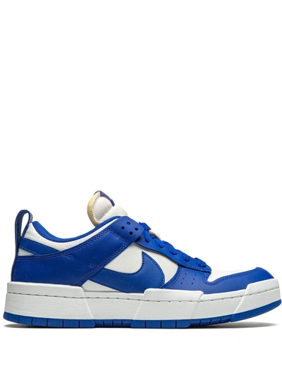 Nike Dunk Low Disrupt "game Royal" Sneakers In White