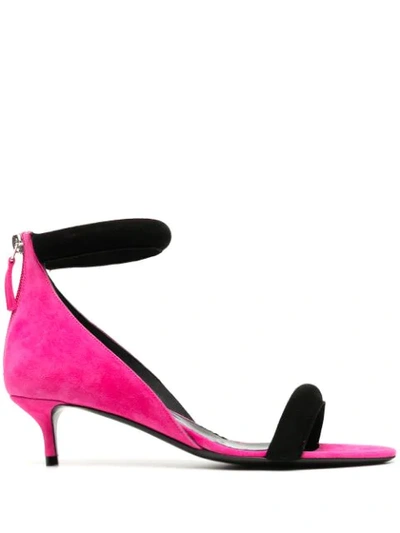 Pierre Hardy Kitten Heel Sandals In Pink