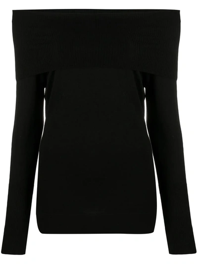 Snobby Sheep Off-shoulder Top In Black