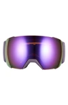 Smith I/o Mag Xl 230mm Snow Goggles In Violet/ Everyday Violet Mirror