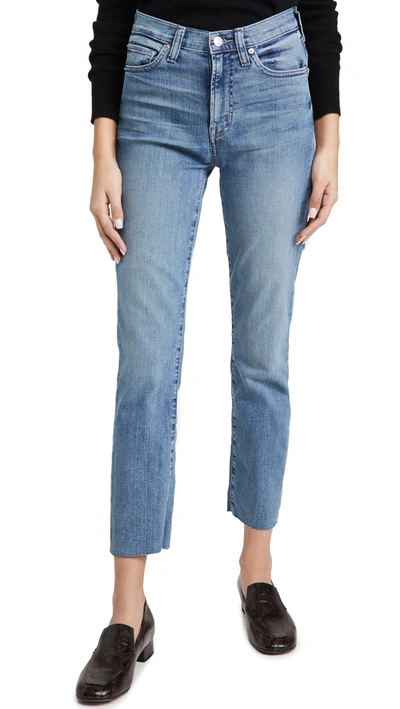 Edwin Cassia Crop Bootcut Jeans In Ambition