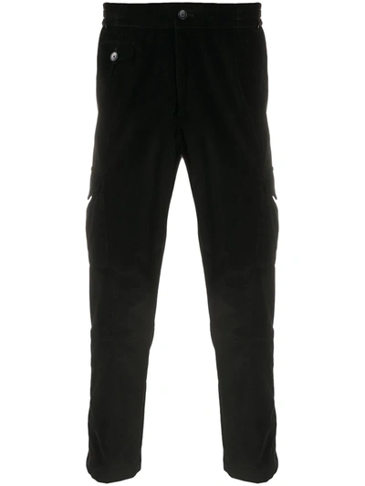 Etro Corduroy Straight-leg Trousers In Black