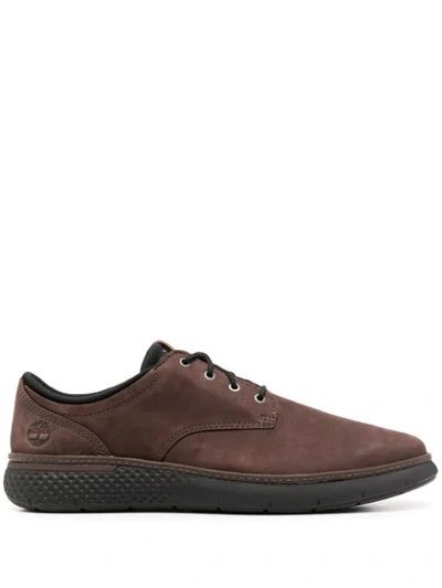 Timberland Crossmark Oxford Shoes In Brown