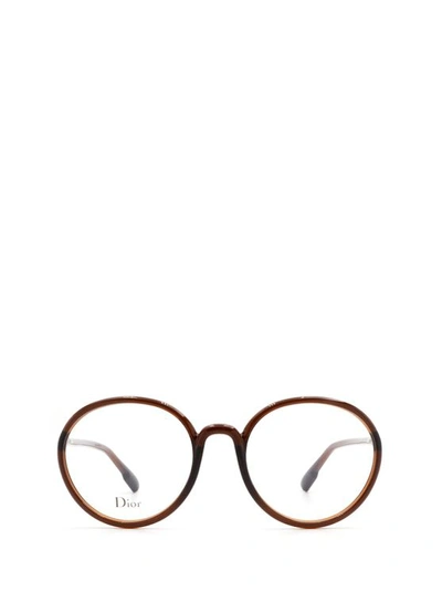 Dior Women's Brown Acetate Glasses