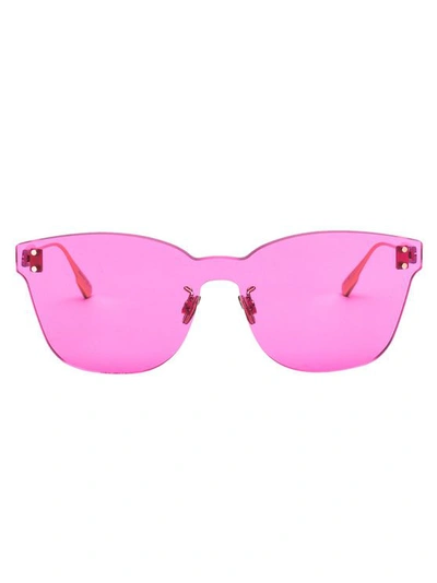 Dior Women's Fuchsia Acetate Sunglasses
