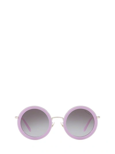 Miu Miu Women's Pink Acetate Sunglasses
