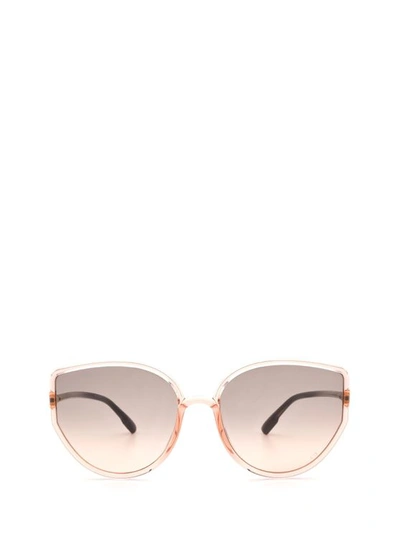 Dior Women's Pink Metal Sunglasses