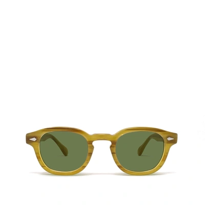 Moscot Women's Brown Metal Sunglasses