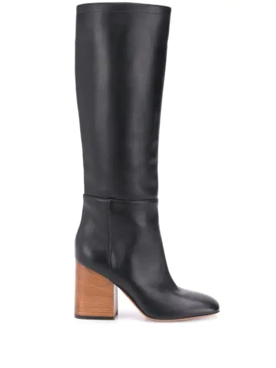 Marni Knee-high Boots In Black