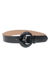 B-low The Belt Mini Maura Patent Leather Belt In Black