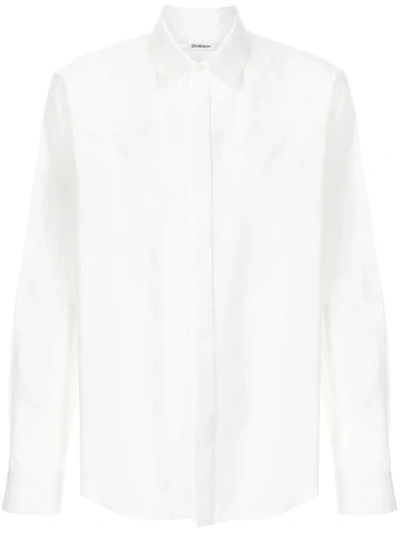 Chalayan Double Cuff Shirt In White