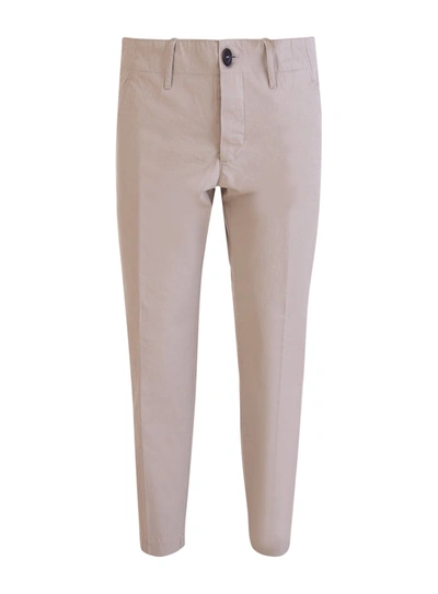 Dsquared2 Minicheck Pleat Trousers In Brown