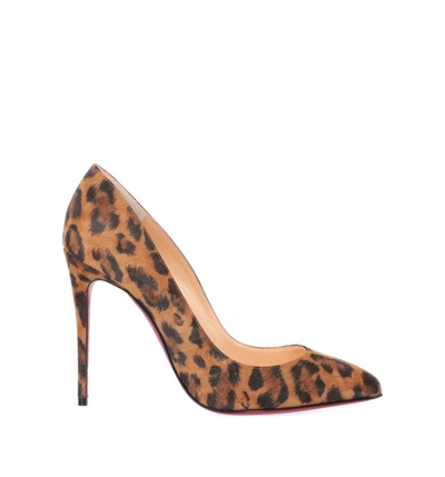 Christian Louboutin Pigalle Follies Leopard Print Pumps In Multi