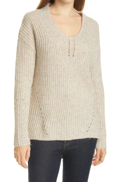 Ted Baker Rielliaa V-neck Sweater In Camel