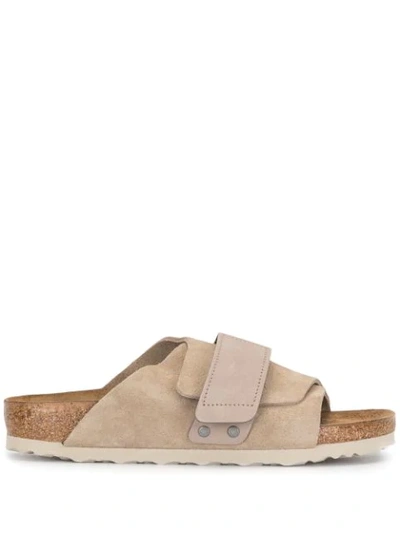 Birkenstock Touch-strap Wrap Sandals In Neutrals