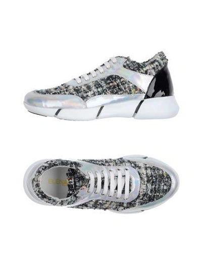 Elena Iachi Sneakers In Silver