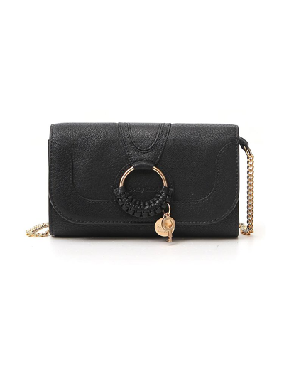 See By Chloé Hana Small Wallet In Black