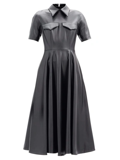 emilia wickstead shirt dress Emilia Wickstead - Jody paneled cotton-blend jacquard shirt dress