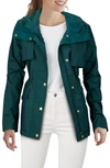 Cole Haan Water Repellent Hooded Parka In Pine