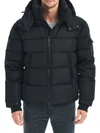 Sam Matte Glacier Puffer Jacket In Black