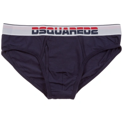 Dsquared2 Men's Underwear Briefs In Blue