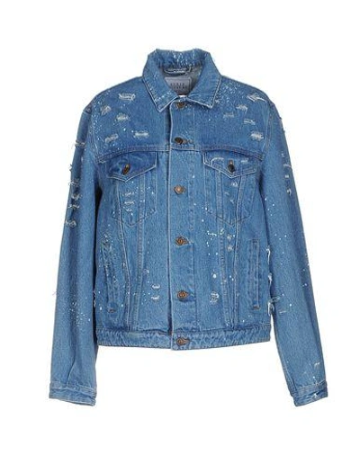 Forte Couture Denim Outerwear In Blue