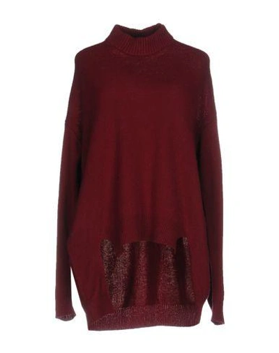 Rosetta Getty Polo Neck In Maroon