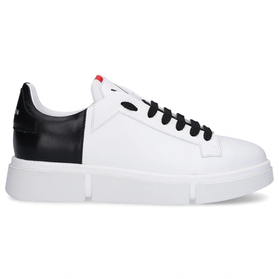 V Design Sneakers Black Wsa01 In White