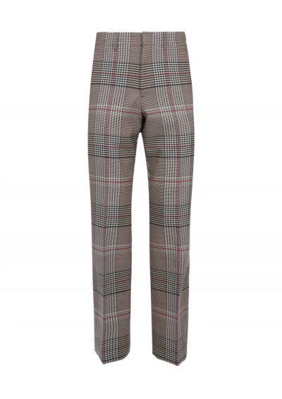 Burberry Pants With Tartan Motif In Multicolor