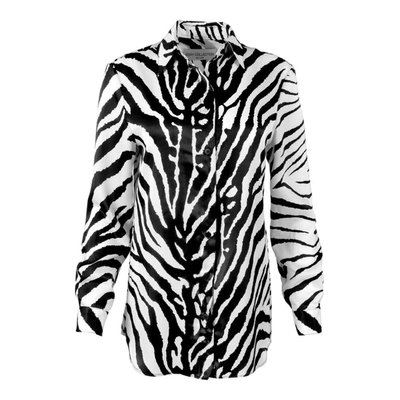 Romy Collection Carina Blouse In Zebra