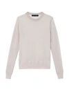 Proenza Schouler Lightweight Wool-blend Crewneck Sweater In Ivory