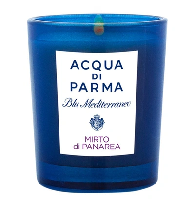 Acqua Di Parma Blu Mediterraneo Mirto De Panarea Eau De Toilette And Candle Gift Set In White