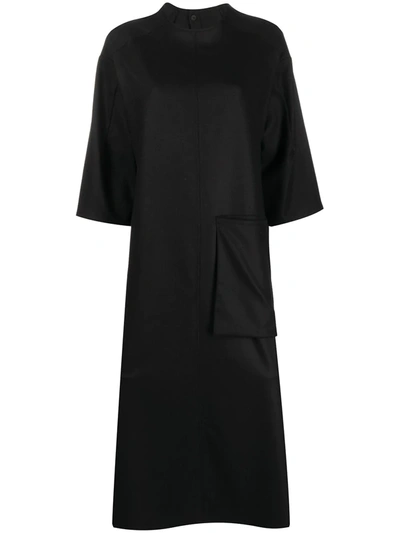 Toogood Oversized Fencer Dress In Black