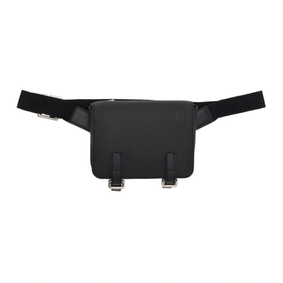 Loewe Black Military Bumbag In 1100 Black