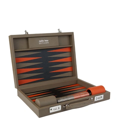 Geoffrey Parker Gp Slate Backgammon Set