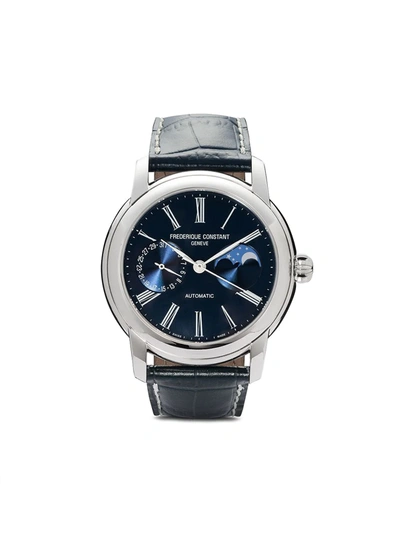 Frederique Constant Classic Moonphase Manufacture 42mm In Blue