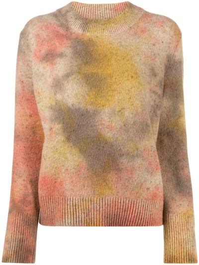 Massimo Alba Ana Tie-dye Jumper In Neutrals