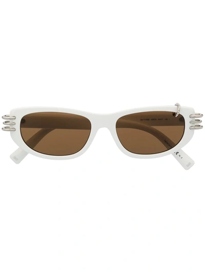 Givenchy Anima Pierced Sunglasses In White