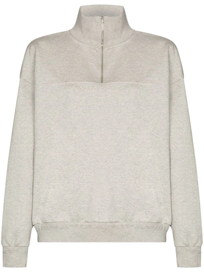 Jeanerica Cayla Organic-cotton Sweatshirt In Grey