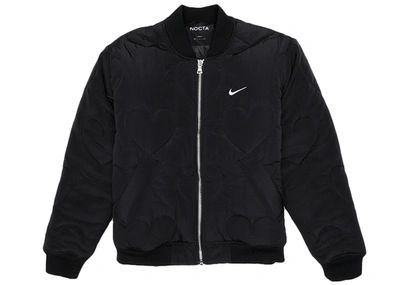 Pre-owned Nike X Drake Certified Lover Boy Bomber Jacket (friends And Family) Black