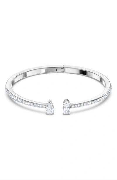Swarovski Attract Crystal Cuff Bracelet In White