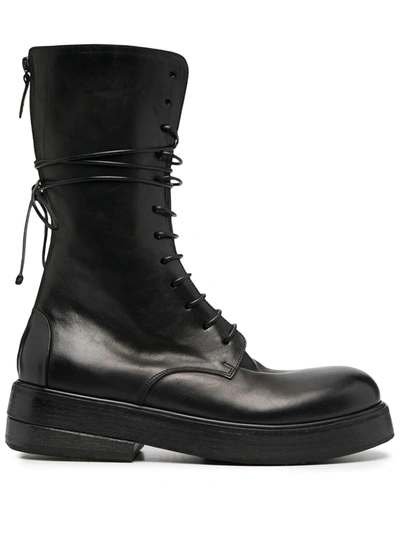 Marsèll Lace-up Boots In Black